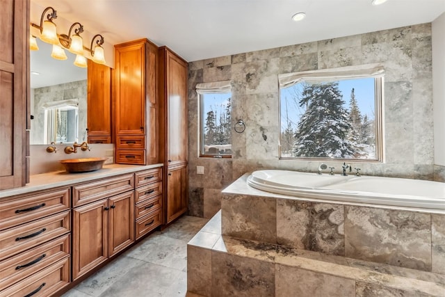 252 Lake View Dr, Silverthorne, CO 80498 - full bath featuring a bath and vanity