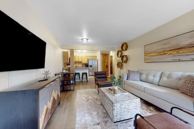 56 Uneva Pl Unit 105, Frisco, CO 80443 - living area featuring light wood-type flooring