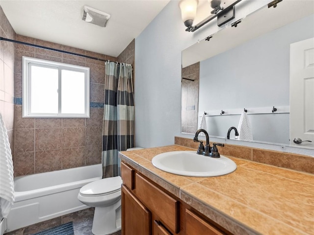 414 Tenderfoot St Unit 1, Dillon, CO 80435 - full bath with shower / bath combo with shower curtain, vanity, and toilet