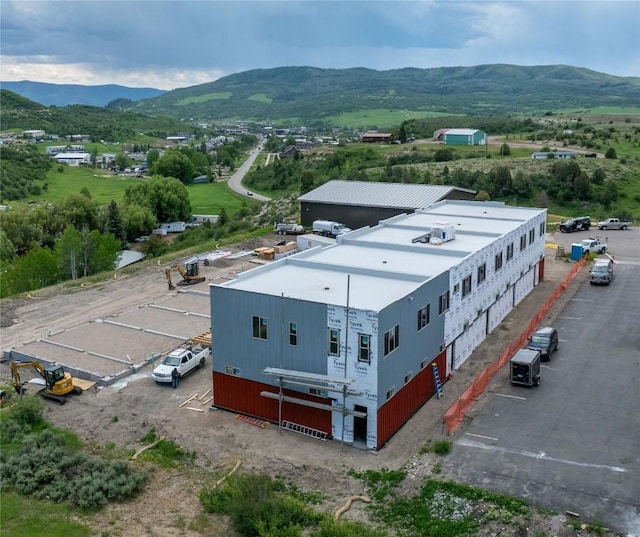 2260 Marble Ct Unit 5, Steamboat Springs, CO 80487 - drone / aerial view of a mountain backdrop