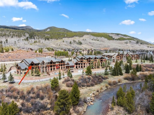 22714 US Highway 6 Unit 5977, Keystone, CO 80435 - drone / aerial view of mountains
