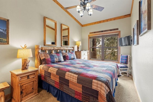 22714 US Highway 6 Unit 5977, Keystone, CO 80435 - bedroom featuring light colored carpet and a ceiling fan