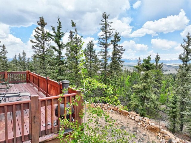 672 Wampum Ln, Como, CO 80432 - view of subject property featuring a mountain backdrop