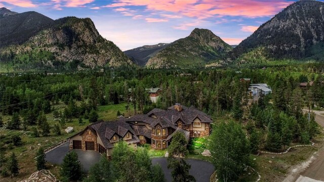 152 County Road 1040, Frisco, CO 80443 - view of mountain feature with a view of trees