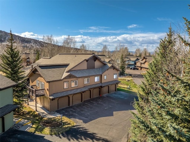 birds eye view of property featuring a residential view