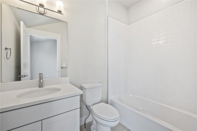 1301 Adams Ave Unit 104, Silverthorne, CO 80498 - full bath featuring toilet, vanity, and bathtub / shower combination