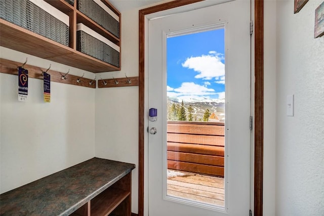view of mudroom