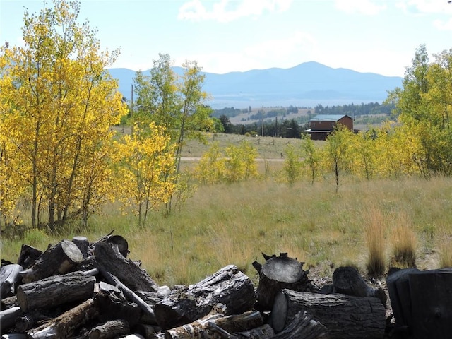 view of mountain feature