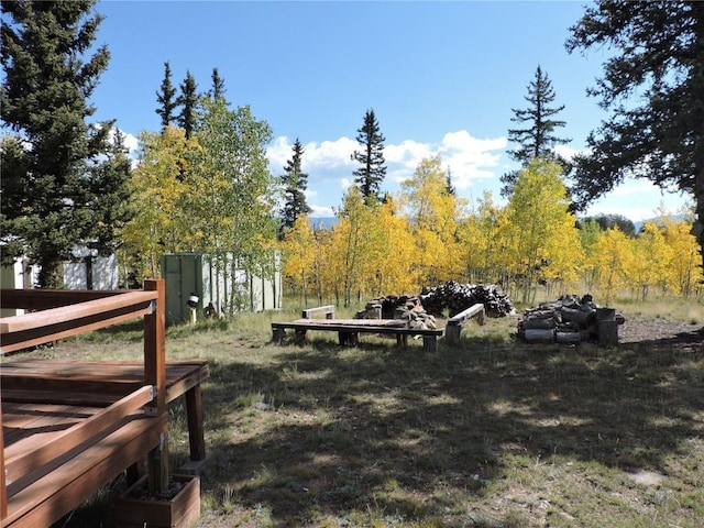view of property's community