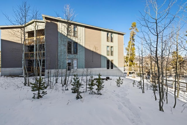 2200 Lodgepole Cir Unit 204, Silverthorne, CO 80498 - view of snow covered house