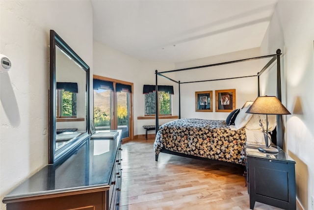 731 Lakeview Cir, Silverthorne, CO 80498 - bedroom featuring light wood-type flooring