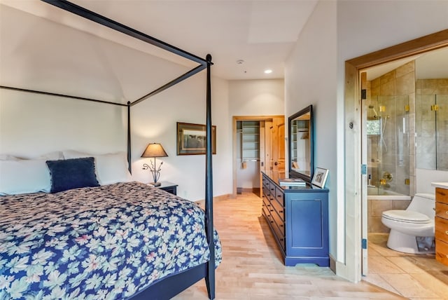 731 Lakeview Cir, Silverthorne, CO 80498 - bedroom with recessed lighting, light wood-style flooring, and baseboards