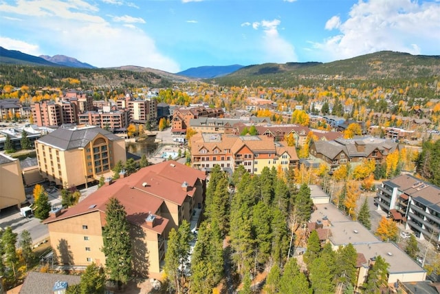 720 Columbine Rd Unit 104, Breckenridge, CO 80424 - bird's eye view of a mountain backdrop