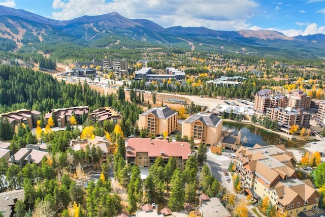 720 Columbine Rd Unit 104, Breckenridge, CO 80424 - bird's eye view of a mountain backdrop