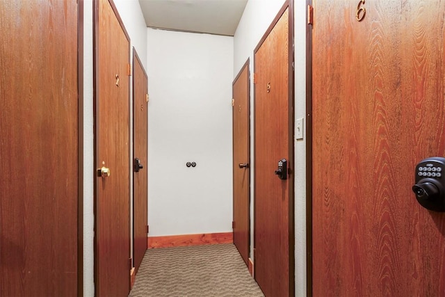 720 Columbine Rd Unit 104, Breckenridge, CO 80424 - hall featuring carpet flooring