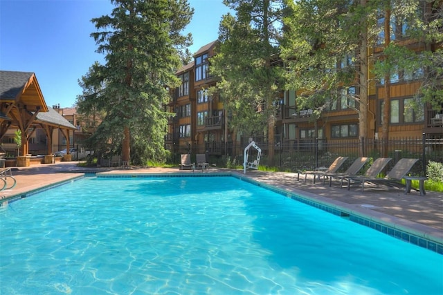 720 Columbine Rd Unit 104, Breckenridge, CO 80424 - community pool featuring a patio