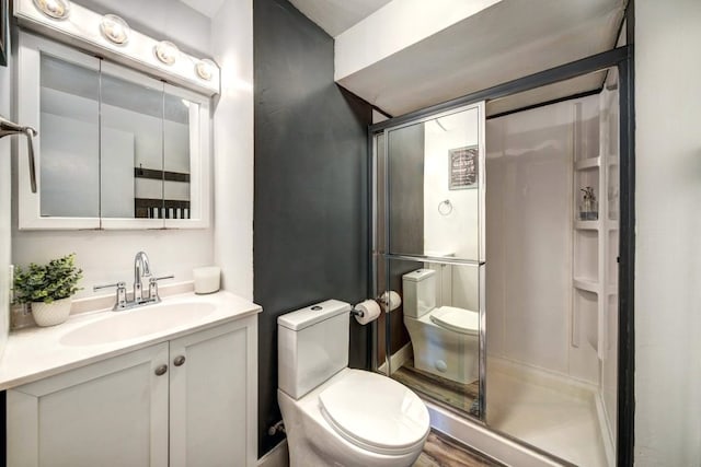 420 County Rd 130, Kremmling, CO 80459 - full bath with toilet, vanity, and a stall shower