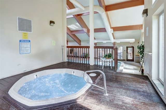 840 Four Oclock Rd Unit A1D, Breckenridge, CO 80424 - view of pool with a hot tub