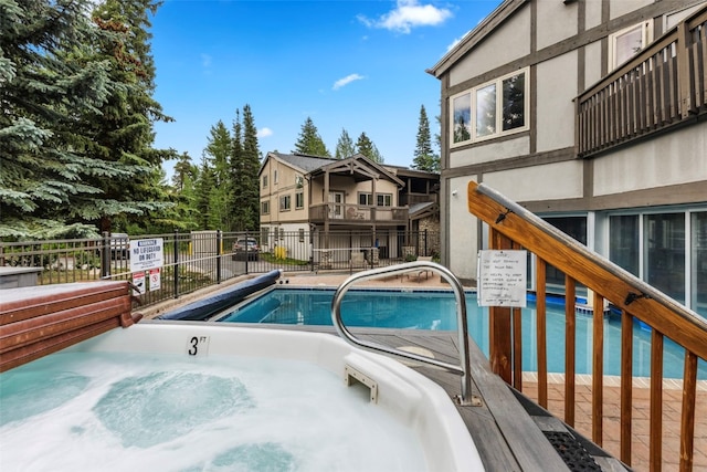 203 Creekside Dr Unit 201, Frisco, CO 80443 - community pool with a jacuzzi