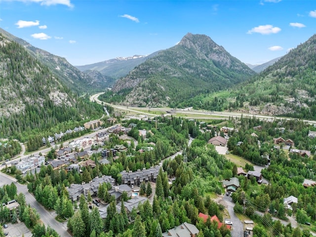 203 Creekside Dr Unit 201, Frisco, CO 80443 - mountain view with a heavily wooded area