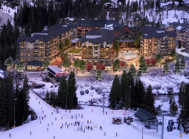 75 Hunki Dori Ct Unit W403, Keystone, CO 80435 - view of snowy aerial view