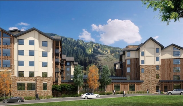 75 Hunki Dori Ct Unit W403, Keystone, CO 80435 - view of building exterior featuring a mountain view