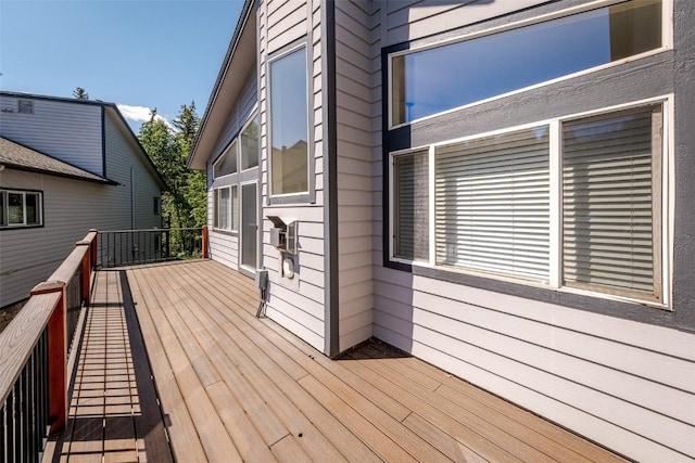 1921 Walton Creek Rd Unit 4, Steamboat Springs, CO 80487 - view of wooden terrace