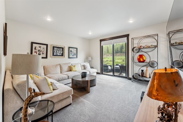 14 E Baron Way, Silverthorne, CO 80498 - living room with carpet and recessed lighting
