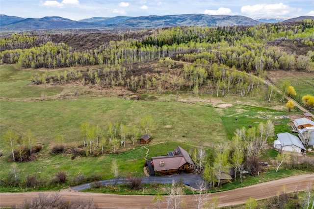 27845 County Road 41a, Steamboat Springs, CO 80487 - aerial view of a mountainous background and a forest