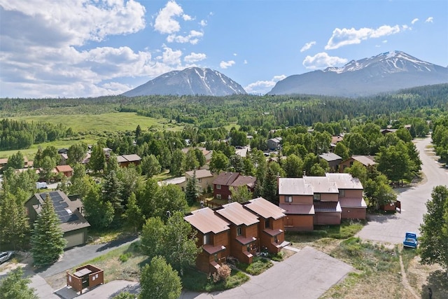 329 N Chipmunk Cir, Silverthorne, CO 80498 - bird's eye view of a mountain backdrop