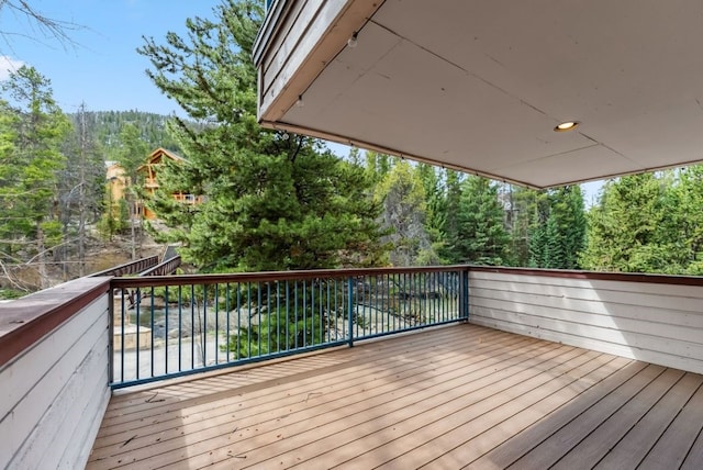 175 Argentine Ct Unit 1513, Keystone, CO 80435 - wooden terrace with a view of trees