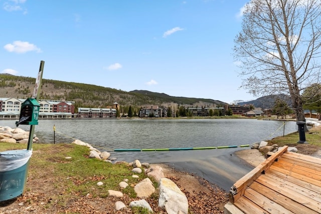 175 Argentine Ct Unit 1513, Keystone, CO 80435 - water view with a mountain backdrop