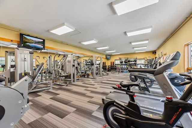 175 Argentine Ct Unit 1513, Keystone, CO 80435 - workout area with carpet flooring