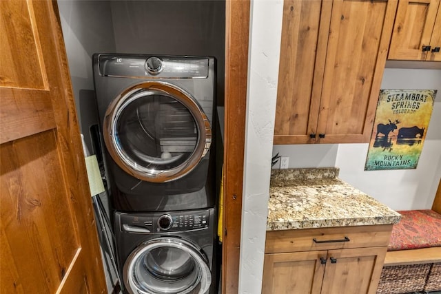 2357 Poma Ln Lot 2, Steamboat Springs, CO 80487 - laundry room with stacked washer / dryer