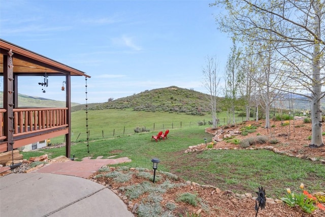 29780 Riffle Run, Oak Creek, CO 80467 - view of yard with a mountain view