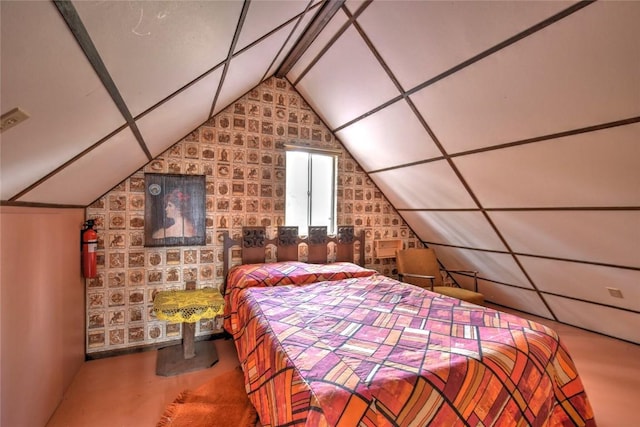 490 Teller St, Lake George, CO 80827 - bedroom featuring vaulted ceiling