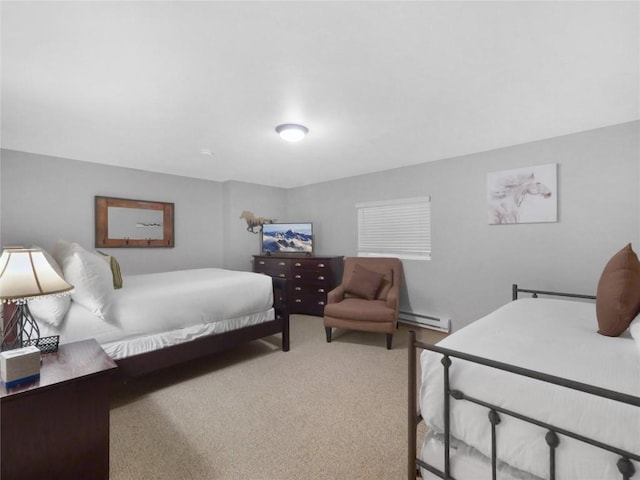203 Gentian Rd, Keystone, CO 80435 - bedroom featuring carpet floors and a baseboard heating unit