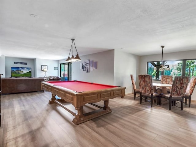 203 Gentian Rd, Keystone, CO 80435 - rec room featuring light wood-style flooring and billiards