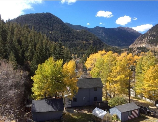 817 Valley View Dr, Georgetown, CO 80444 - mountain view featuring a forest