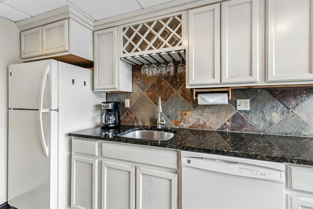 631 Village Rd Unit 34330, Breckenridge, CO 80424 - kitchen featuring white appliances and backsplash