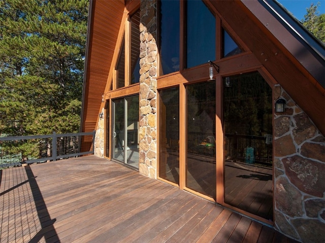 12715 E State Highway 82, Twin Lakes, CO 81251 - view of wooden terrace