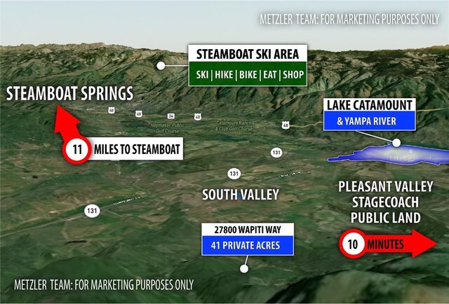 27800 Wapiti Way, Steamboat Springs, CO 80487 - map / location