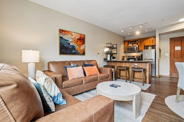 129 River Run Rd Unit 8055, Keystone, CO 80435 - living room featuring dark wood finished floors