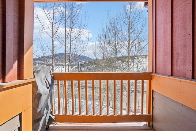 0050 County Road 1293 Unit B, Silverthorne, CO 80498 - balcony with a mountain view
