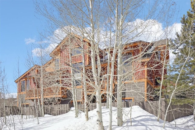 0050 County Road 1293 Unit B, Silverthorne, CO 80498 - view of snow covered property