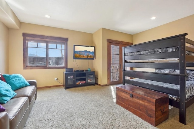 0050 County Road 1293 Unit B, Silverthorne, CO 80498 - carpeted bedroom with baseboards and recessed lighting