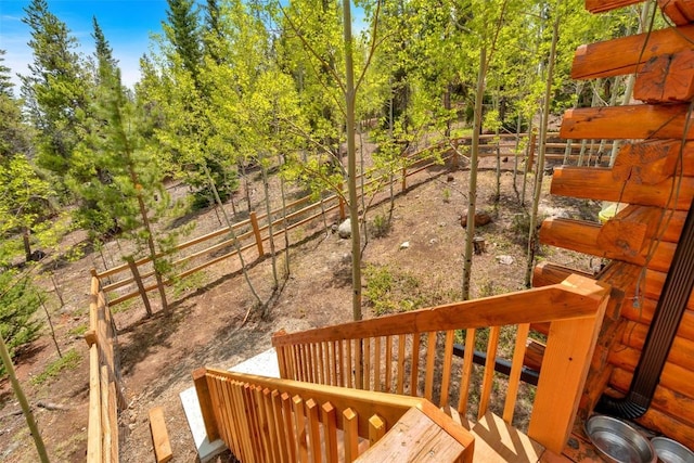 433 Fremont Knoll Ln, Jefferson, CO 80456 - view of wooden terrace