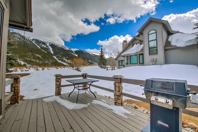 40 Fairway Ln Unit 31, Copper Mountain, CO 80443 - dock featuring a deck with mountain view