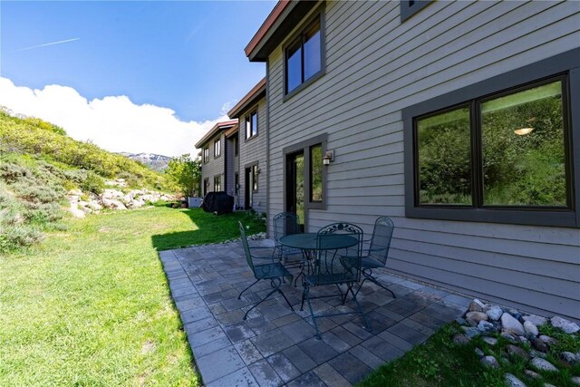580 Anglers Dr Unit 204, Steamboat Springs, CO 80487 - view of patio / terrace