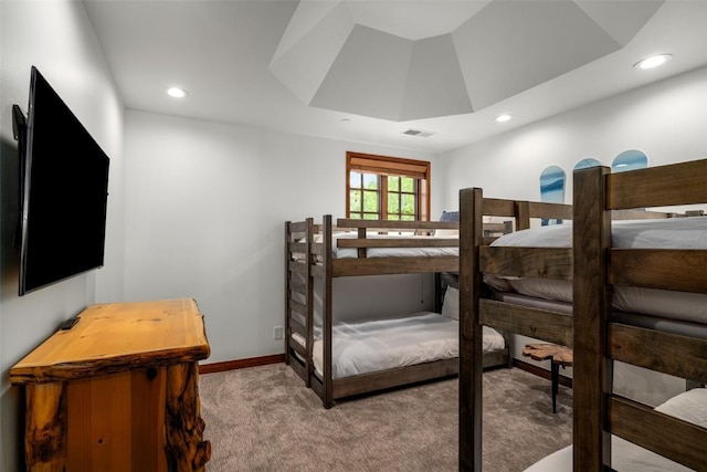 2600 Eagleridge Dr Unit 26, Steamboat Springs, CO 80487 - carpeted bedroom featuring recessed lighting and baseboards